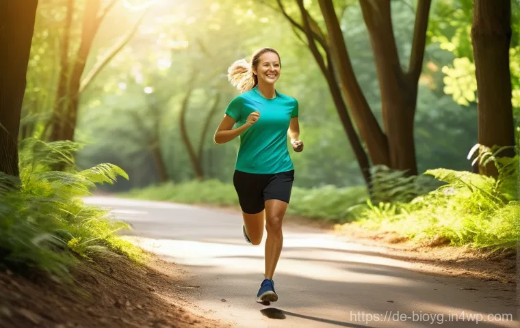 바이오해킹의 주요 원칙과 적용 방법 - **Prompt:** A young adult, gender-neutral, dressed in neat, casual attire, intensely focused at a cl...