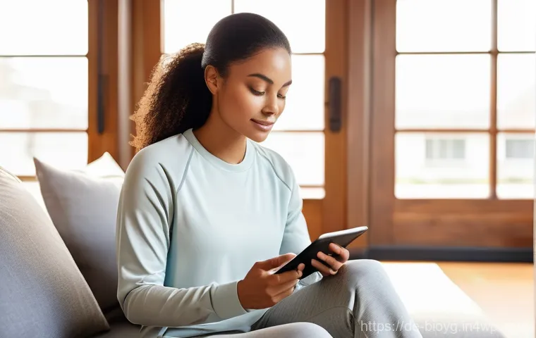 바이오해킹과 건강 데이터 분석 - **Prompt for Personal Health Data Insight:**
    "A confident woman in her early 30s, with a warm, t...