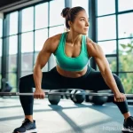 바이오해킹에서의 생리주기 관리 - **Image Prompt: Follicular Phase Energy Boost**
    A radiant woman in her late 20s or early 30s, ex...