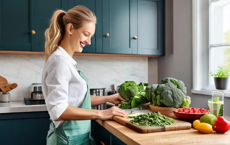 바이오해킹으로 면역력 높이기 - Prompt 1: Vibrant Nutrition and Gut Health Boost**